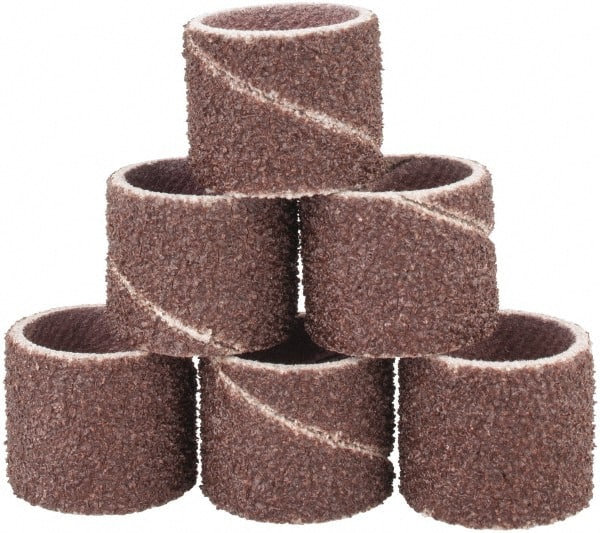 Spiral Band: Aluminum Oxide, 60 Grit, Medium Grade MPN:408 - Pkg Qty 6
