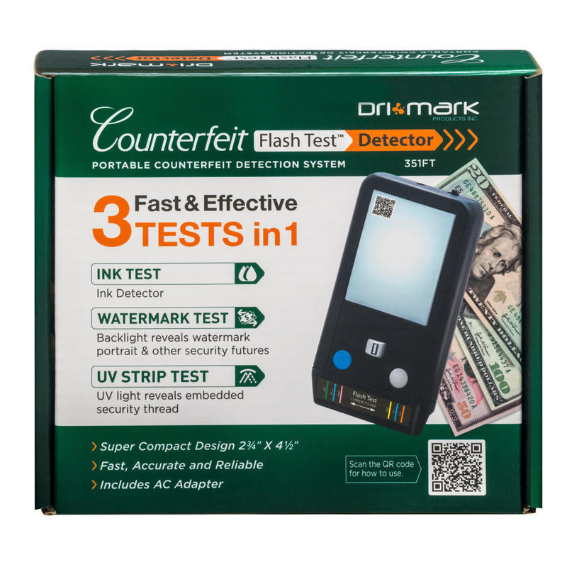 FlashTest Counterfeit Detector (Min Order Qty 2) MPN:351FT