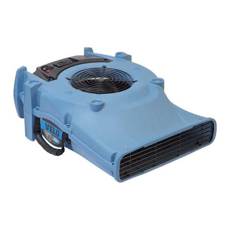CentrifugalBlower, Blue, Plastic, 9inH MPN:125470