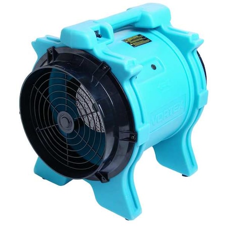 AxialBlower, Blue, Polyethylene, 19-3/16inH MPN:F174-BLU