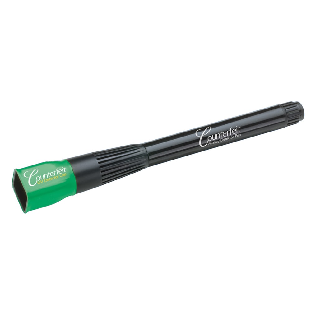 Dri-Mark Dual-Test Counterfeit Detection Pen With UV LED Light, Black (Min Order Qty 9) MPN:351uvb