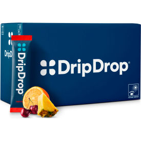 DripDrop® Electrolyte Hydration Powdered Drink Mix Fruit Punch 0.74 oz. 100/Box 61432