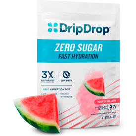 DripDrop® Electrolyte Hydration Powdered Drink Mix Watermelon 6.35 oz. 12/Case 61723