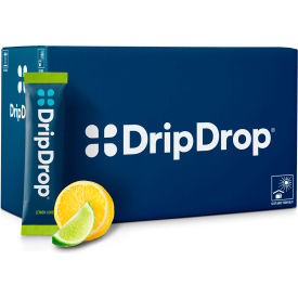 DripDrop® Electrolyte Hydration Powdered Drink Mix Lemon Lime 0.74 oz. 100/Box 61741
