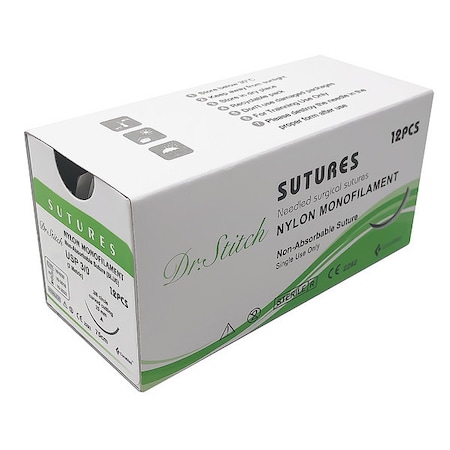 Training Sutures with Thread, Nylon, 3/0 MPN:DS-0006
