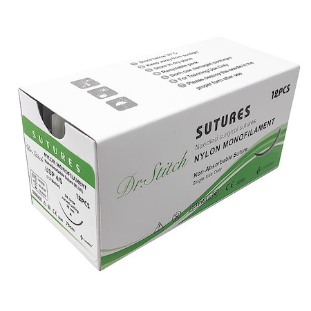 Training Sutures with Thread, Nylon, 4/0 MPN:DS-0007