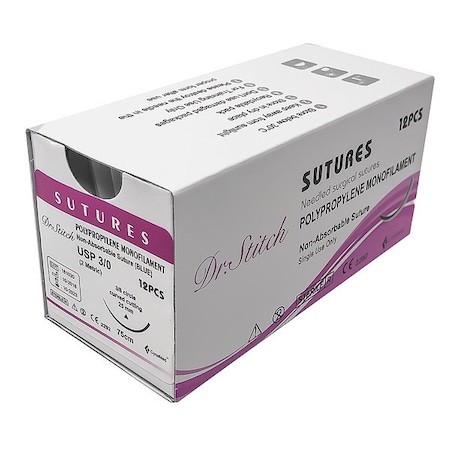 Training Sutures with Thread, Polyp, 3/0 MPN:DS-0010