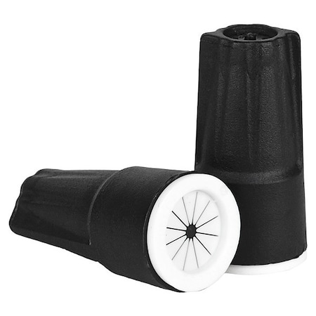 Dryconn Waterproof Connector, Black, PK500 MPN:61148