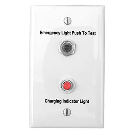 Rmt Tst Sw, Steel, White, 2 13/16, Emrg Lght MPN:SPRTS
