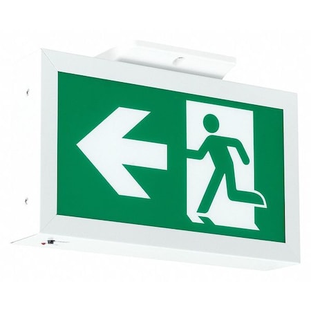 LED, Running Man, Exit Sign, 120/277V MPN:RMEUW