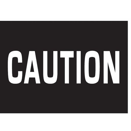 Sign Panel, Wall, Light Message CAUTION MPN:OBN-KIT DIFF SW6