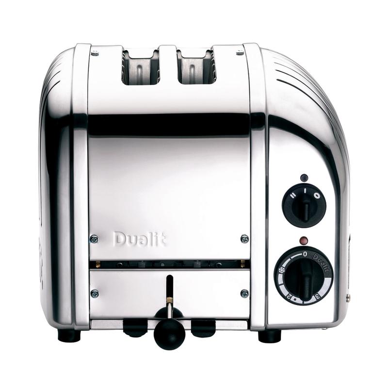 Dualit NewGen Extra-Wide Slot Toaster, 2-Slice, Polished Chrome MPN:20293