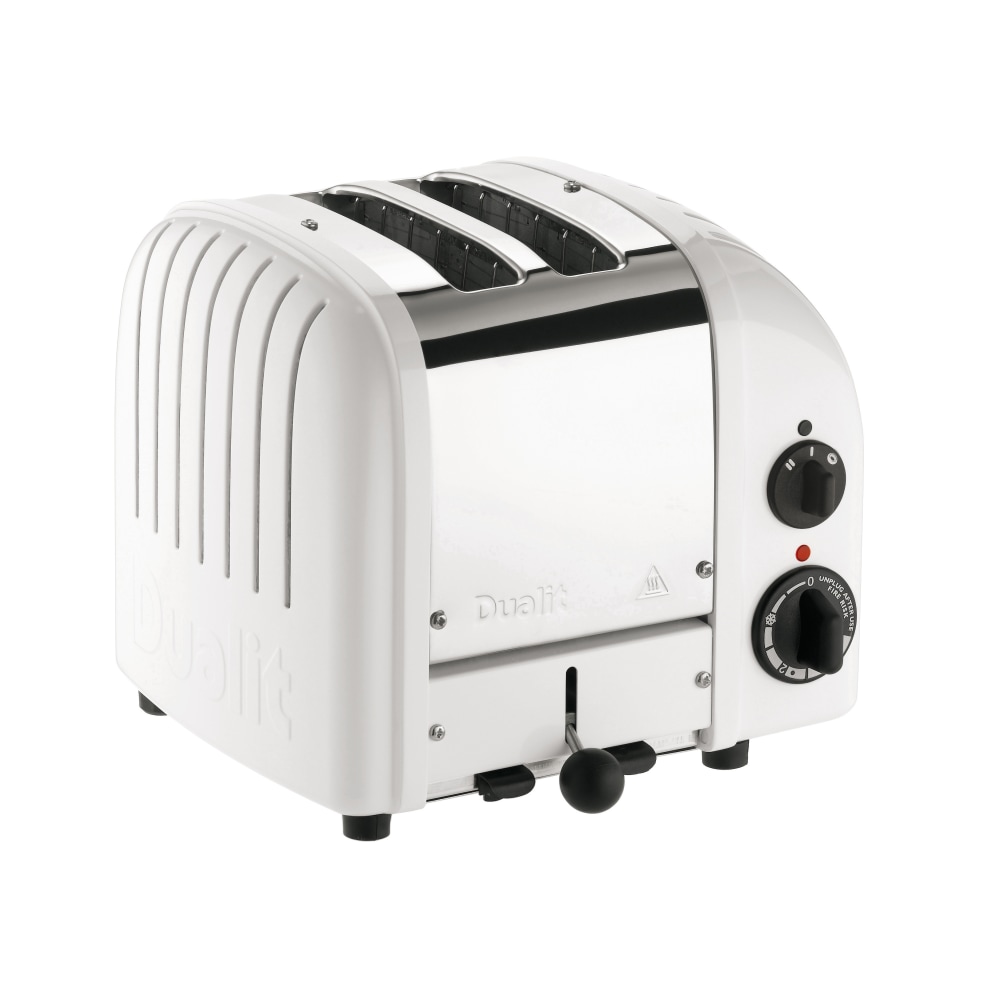 Dualit NewGen Extra-Wide-Slot Toaster, 2-Slice, White MPN:27153