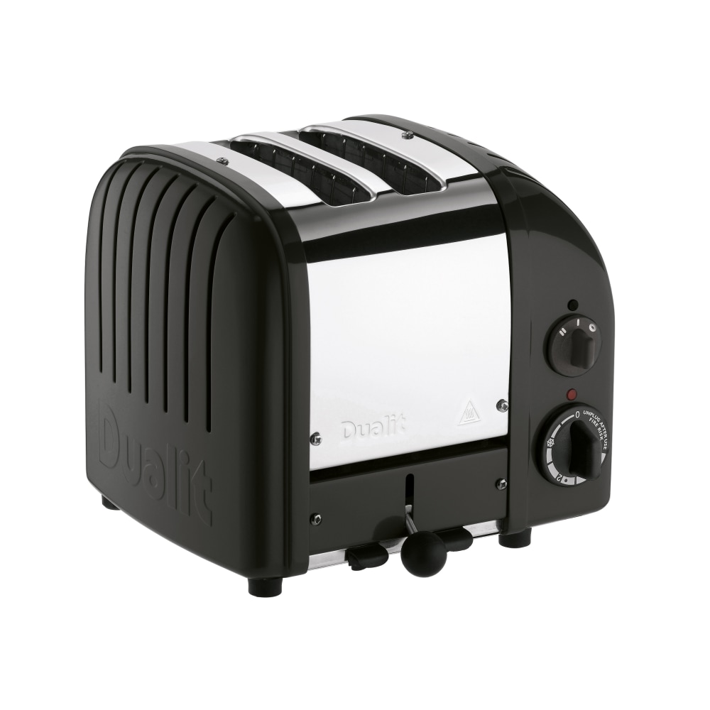 Dualit NewGen Extra-Wide-Slot Toaster, 2-Slice, Black MPN:27155