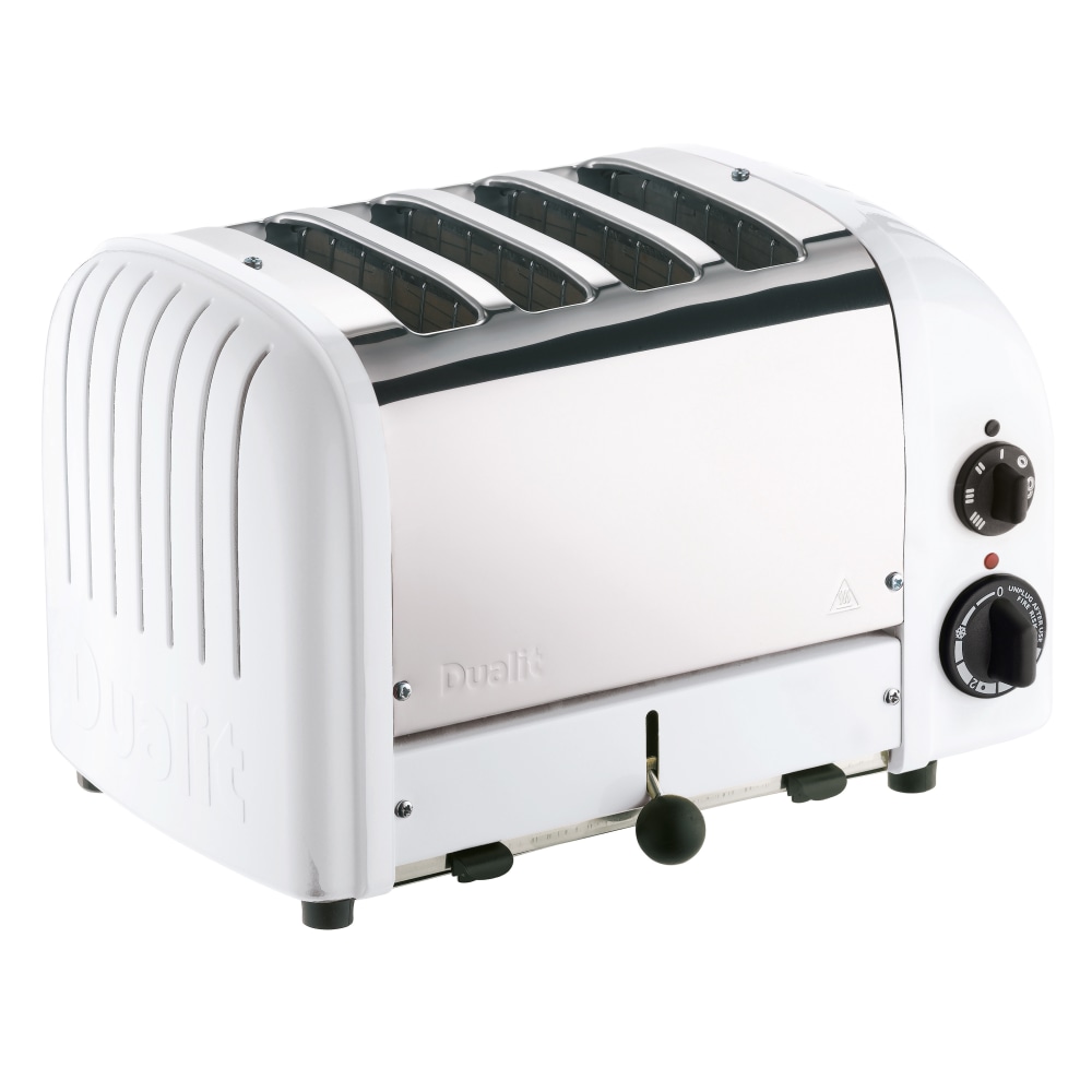 Dualit New Gen 4-Slice Extra-Wide-Slot Toaster, White MPN:47153