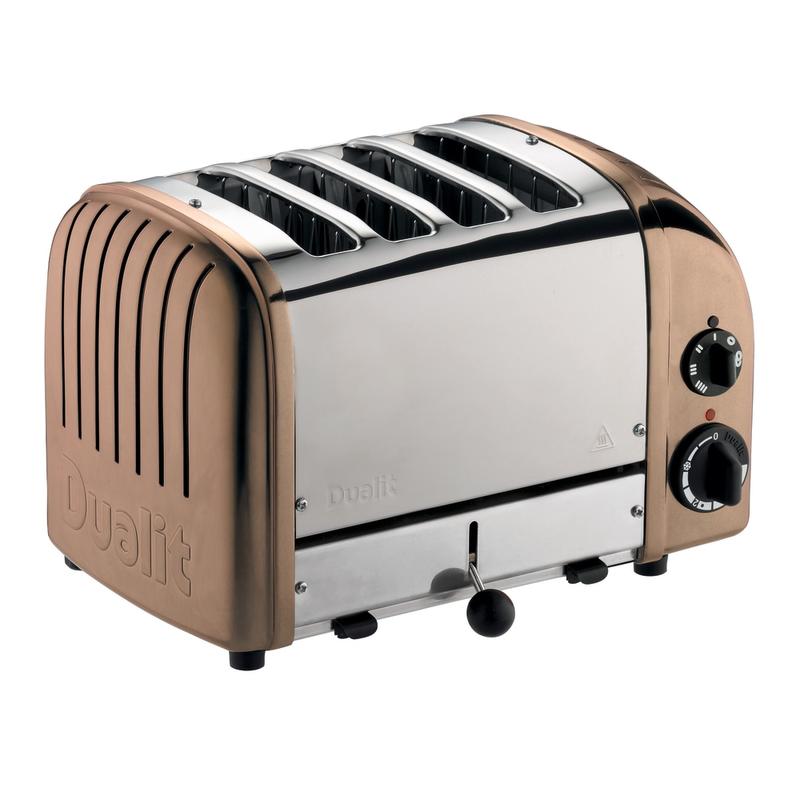 Dualit NewGen Extra-Wide-Slot Toaster, 4-Slice, Copper MPN:47440