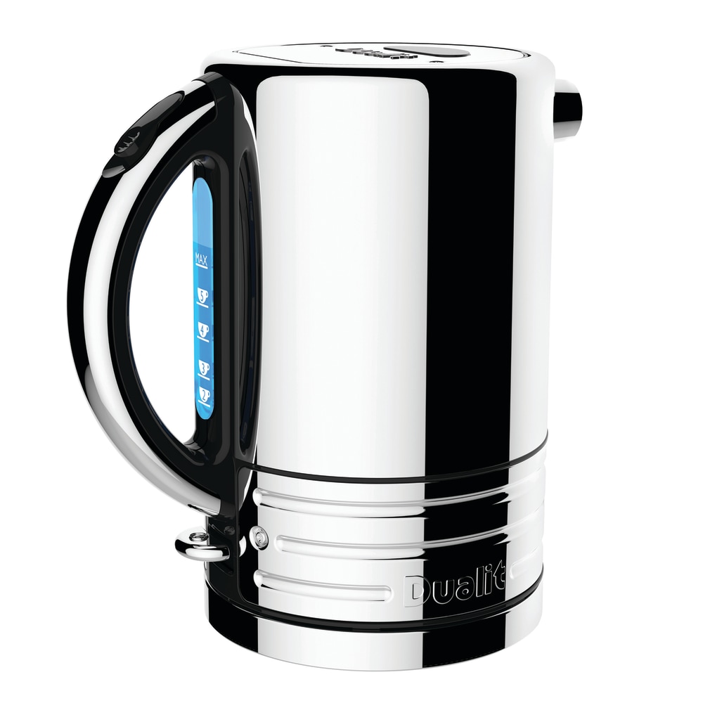 Dualit Design Series Electric Tea Kettle, 9inH x 6inW x 7inD, Stainless MPN:72955