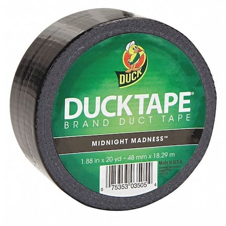 Duct Tape, 1.88 in.x20 yd., Black MPN:392875