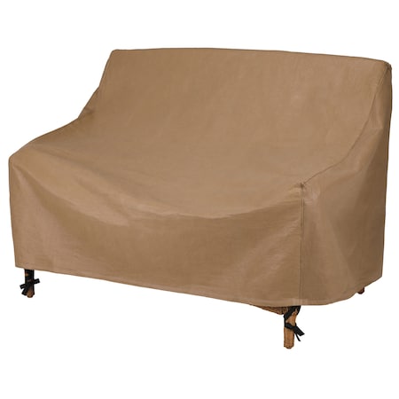Essential Latte Patio Loveseat Cover, 70