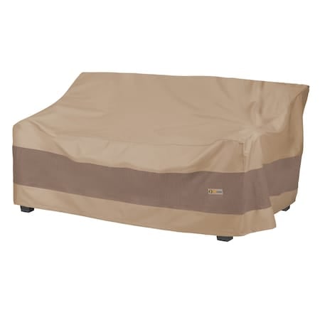 Elegant Swiss Coffee Patio Sofa/Loveseat Cover, 87