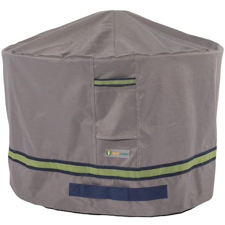 Soteria Grey RainProof Patio Round Fire Pit Cove, 50
