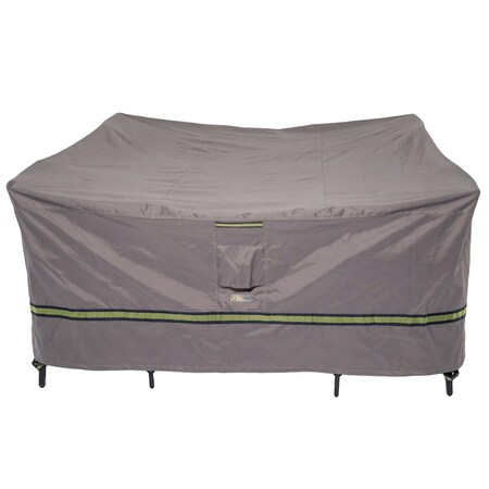 Soteria Grey RainProof Patio Square Table Set Co, 92