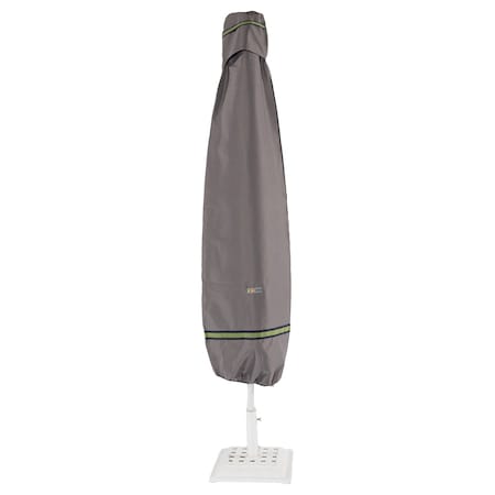 Soteria Grey RainProof Patio Umbrella Cover, 19