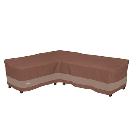 Ultimate Brown Patio Sectional Cover, 83