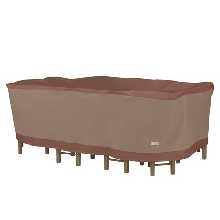 Ultimate Mocha Patio Rectangle Table Set Cover, 127