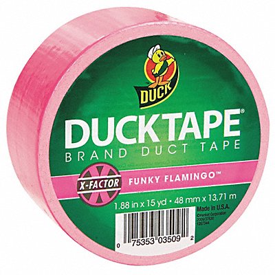 Duct Tape 1.88 in.x15 yd. Neon Pink MPN:868088