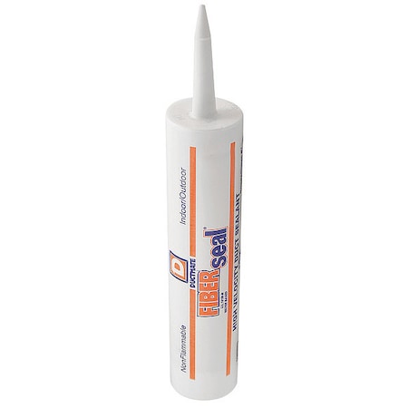 Acrylic Latex Sealant, 10.5 oz, Cartridge, Gray, Acrylic Latex Base, FIBERseal MPN:GRFIBERSEALT