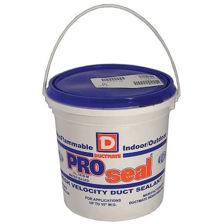 Acrylic Latex Sealant, 1 gal, Pail, Gray, Acrylic Latex Base, PROseal MPN:GRPROSEAL1