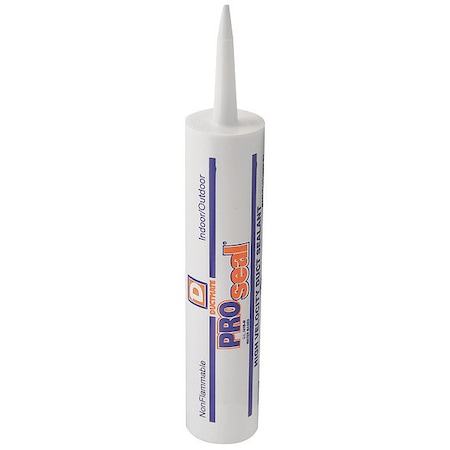 Acrylic Latex Sealant, 10.5 oz, Cartridge, Gray, Acrylic Latex Base, PROseal MPN:GRPROSEALT