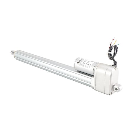 Linear Actuator, 27 lbf, 12V DC MPN:LT25-1-300P