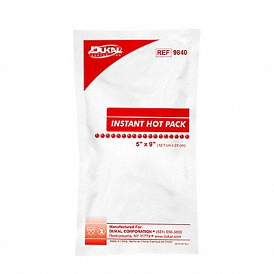 Instant Hot Pack Disposable Red White MPN:7131M
