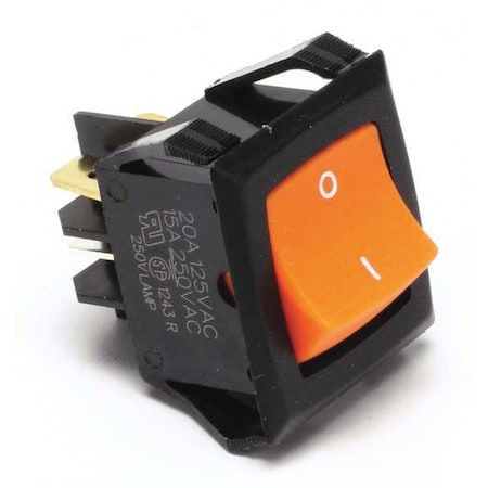 Switch, Lighted, Dpst, 16a MPN:156527