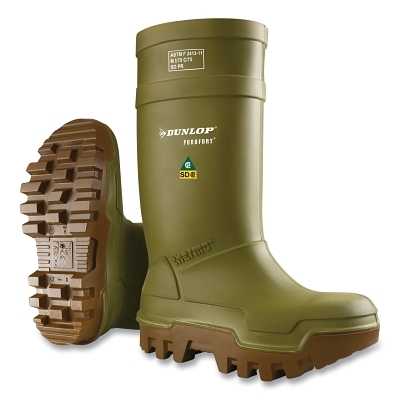 Dunlop Purofort THERMO+FULL Safety Green/Brown MPN:E662843.11