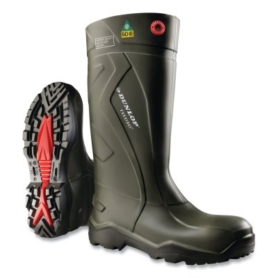 Dunlop PUROFORT+ Full Safety Green/Black MPN:E762943.09