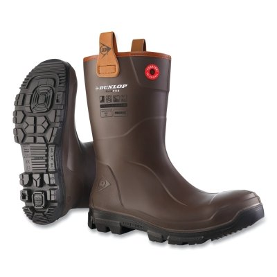 Dunlop Purofort Rigpro Full Safety (Dark Bwn) MPN:LJ2HX42-43