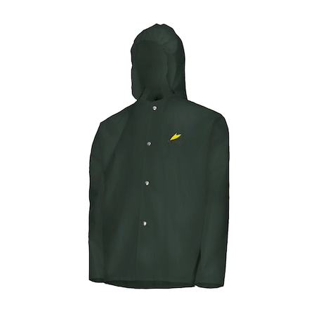Irontex jacket w/ hood snaps - Green MPN:7632600.XL