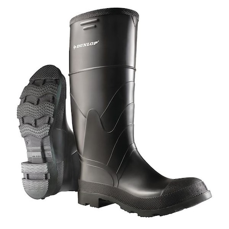 Men's Dunlop Rubber Boot, Steel Toe, 15
