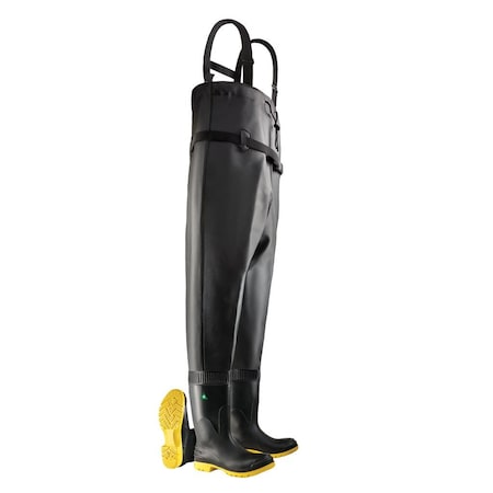 Chest Wader, Male, Black, Size 14, PR MPN:868671433