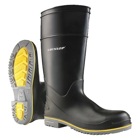 Men's Dunlop Rubber Boot, Plain Toe, 15