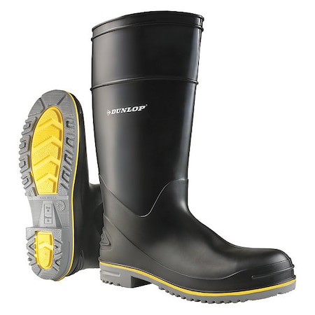 Men's Polyflex Rubber Boot, Steel Toe, 15