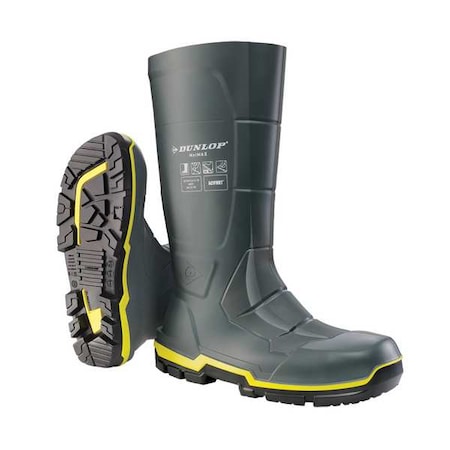 Unisex Acifort MetMax Rubber Boots, Steel Toe, Dark Grey, Men's 10 / Women's 12 MPN:MZ2LE02