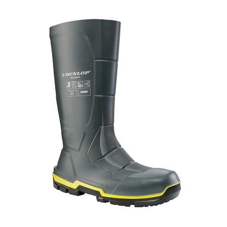 Unisex Acifort MetMax Rubber Boots, Steel Toe, Dark Grey, Men's 4 / Women's 6 MPN:MZ2LE02