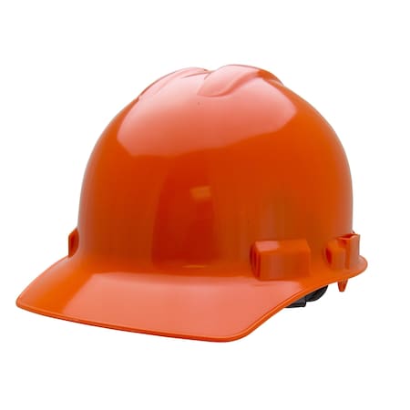 Hard Hat, Ratchet, 4 Point, Orange MPN:H24R8