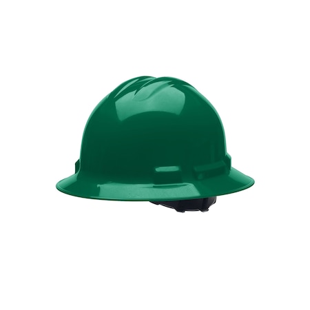 Hard Hat, Ratchet, 4 Point, Green MPN:H34R9