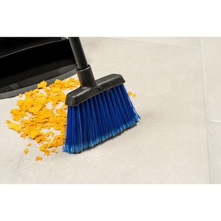 Duo-Sweep Flagged Light Industrial Broom Head, 4 in L Bristles, Handle Not Included L Handle MPN:4685314
