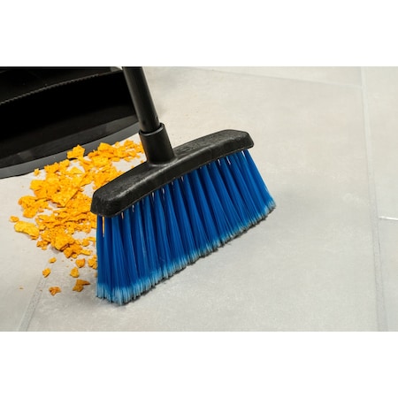 6 in Sweep Face Lobby Broom, Black MPN:4685914
